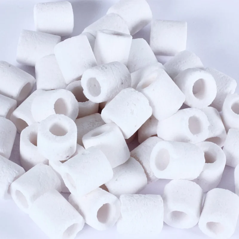 Aquarium Aquaculture Water Filter Media Glass Ceramic Bio Rings