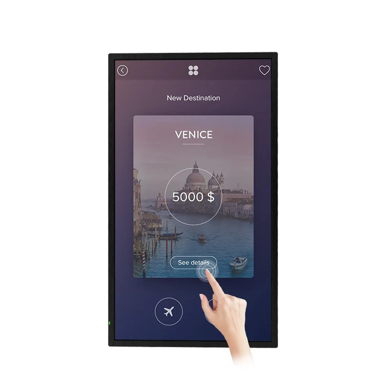 HUSHIDA 19/ 21.5/ 32/ 43 Inch window /android Cheap Touchscreen infrared All In One Pc Touch Screen Monitors