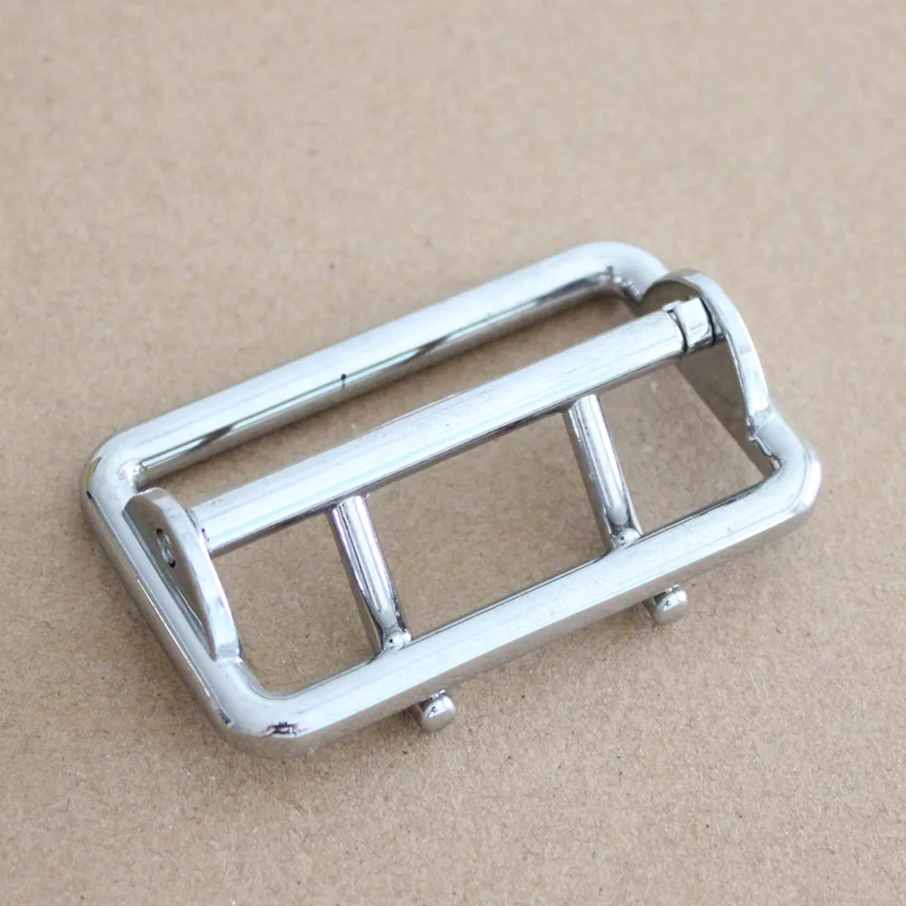 2020 Hot Sale Rectangle Resin Horn Material Metal Double Pin Belt Buckle for Clothes