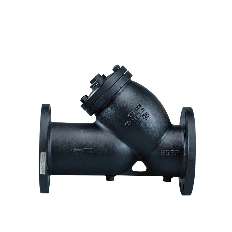 
GAS valves API cast steel Y-Strainer GL41H-150LBC 6inch With filter For pipes and valves 