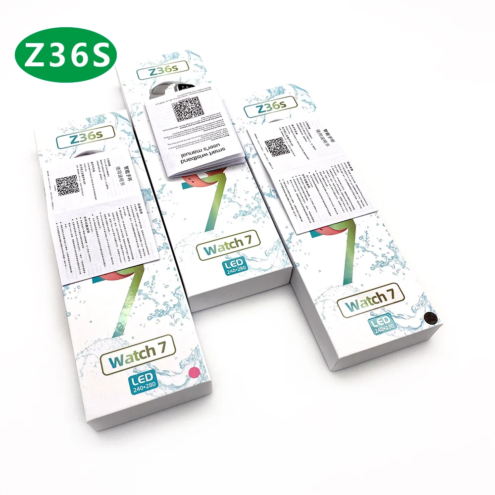 Новые продукты серия 7 Z36S Смарт-часы браслет 1 69 дюйма fitpro водонепроницаемые IP67 портативные устройства