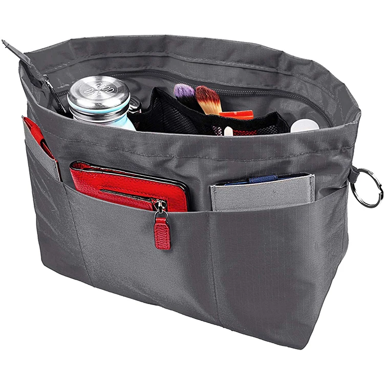 Sturdy Purse Insert Organizer Bag in Bag Waterproof Handbag Tote Pocketbook Organizer