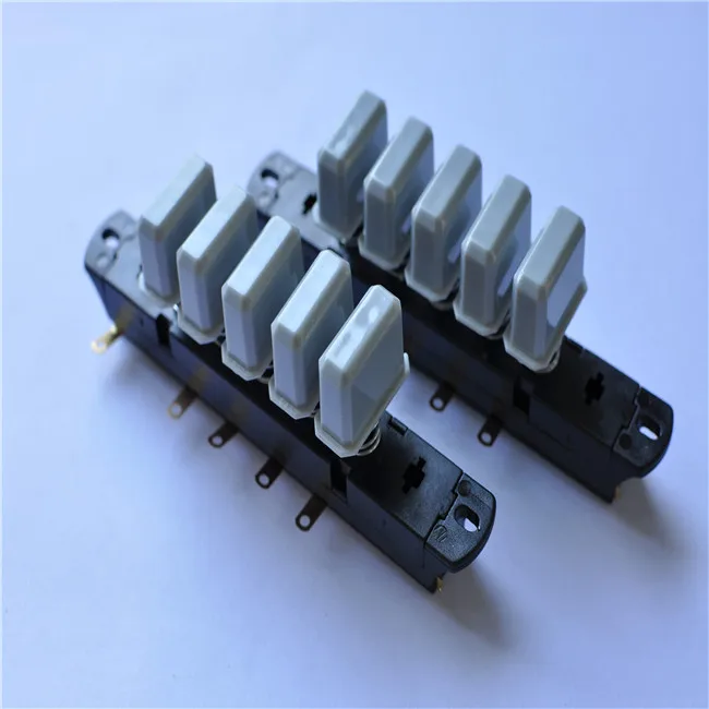 China Baiqiao Skillful Manufacture Electrical Blender Universal Motor Parts 7 Keyboard Push Button Switch