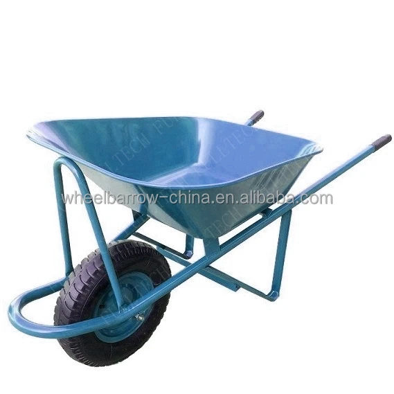 building material welded wheelbarrow using for construction welding site deep tray WB6400 saudi arabia wheelbarrow manufacturer