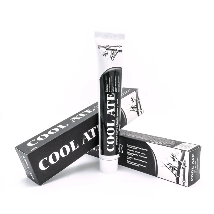 100g Bamboo Charcoal Toothpaste Deep Cleaning Toothpaste In Black Paste Natural Whitening Toothpaste