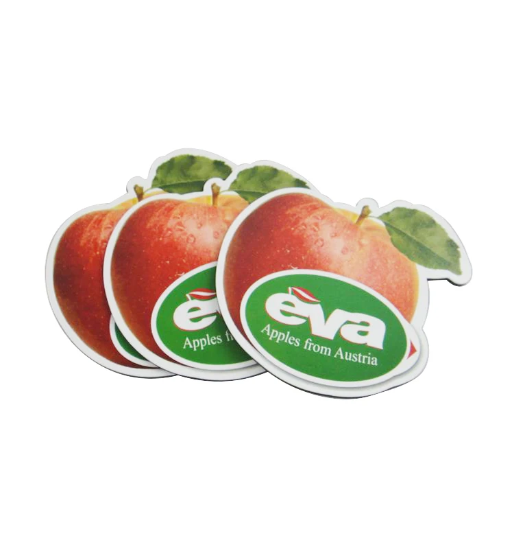 
Christmas promotion gifts paper fridge magnet / Beautiful Christmas printing paper refrigerator magnet 