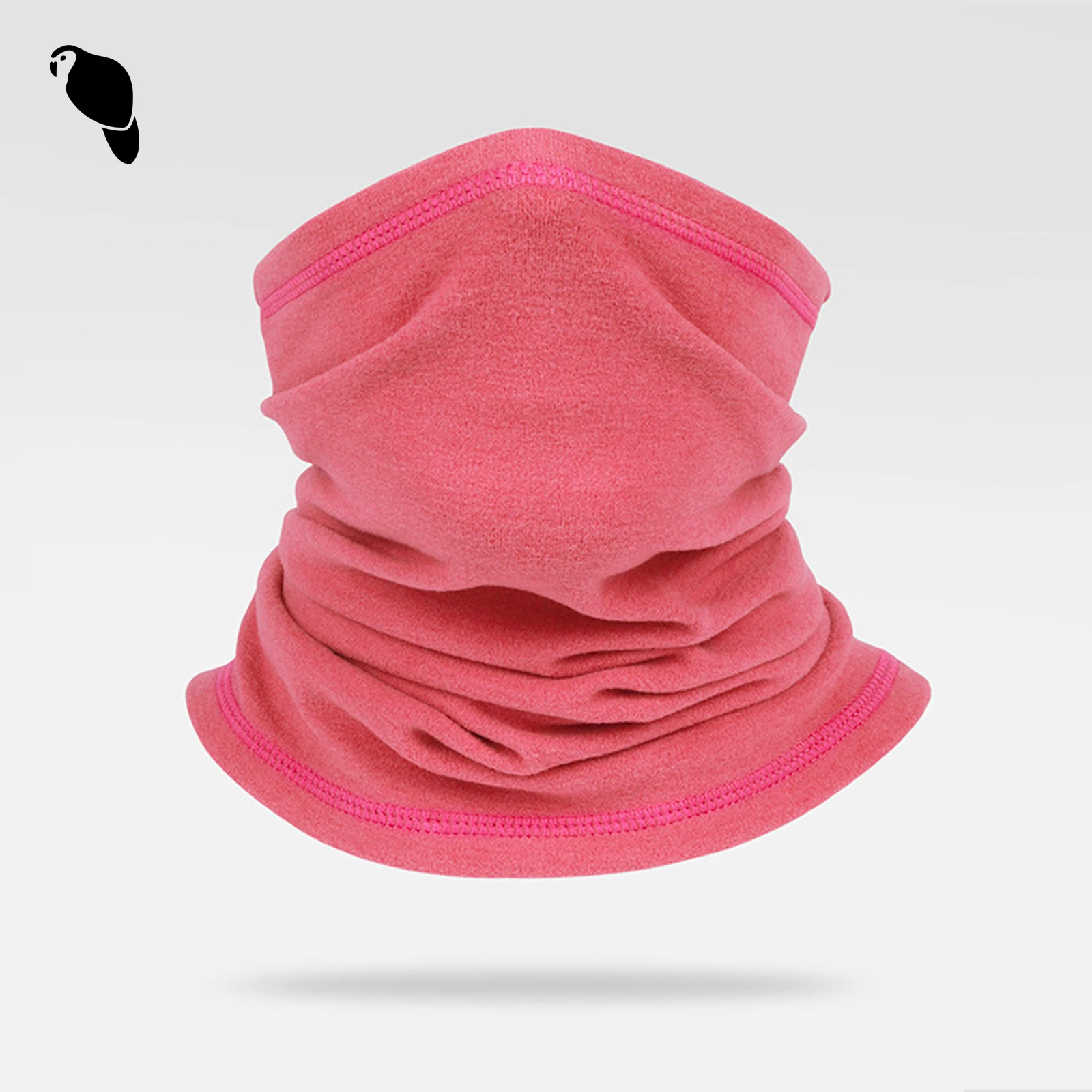 Leo Winter Lock Temperature Multifunctional Candy Colors Fleece Tube Bandanas Windproof Face Mask Adults Neck Gaiter Neck Warmer