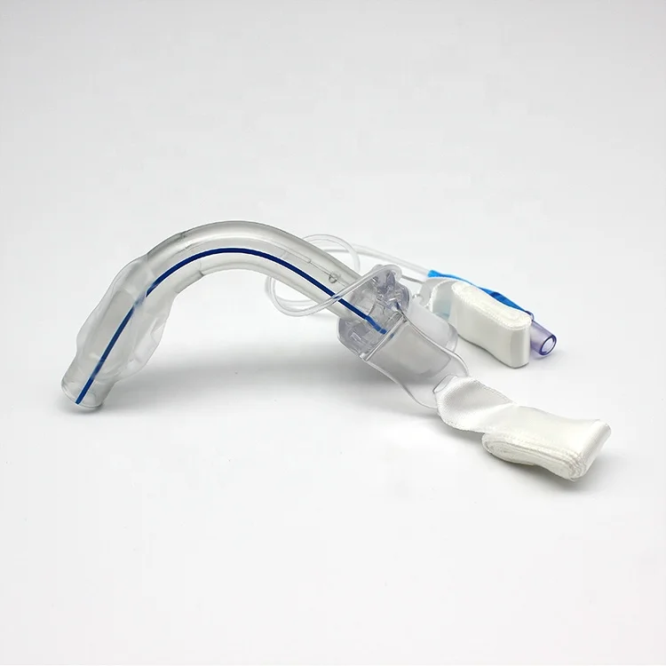
Hot Sale Medical Disposable Tracheostomy Tube With Cuff Medical Supplies 