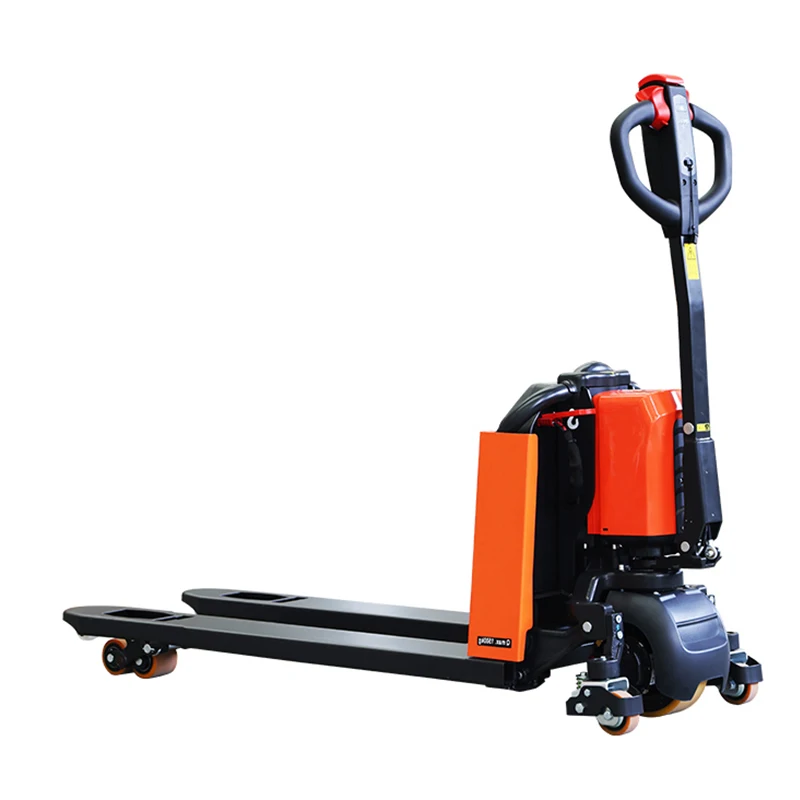 Top brand full electric hydraulic pallet jack electric power trolley 1 ton 1.5 ton transpallet al litio