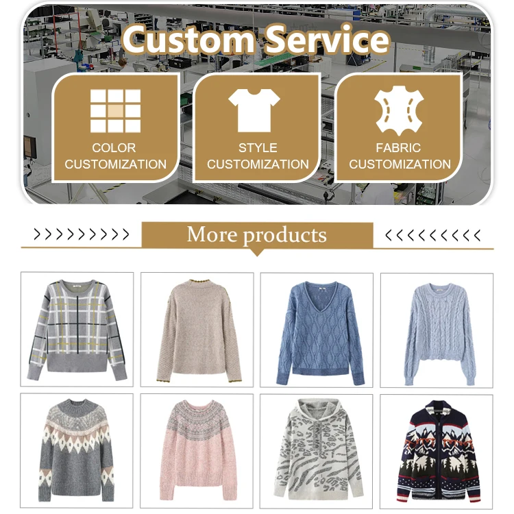 2024 Ripple Design Vintage Knitted Ladies Oversized Wool Cardigan Custom Mohair Knit Plus Size Women Sweater