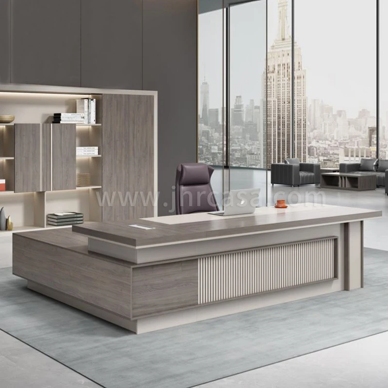 Classic Wooden Ceo Boss Computer Table Office Modern Executive Desk Writing Wooden Table