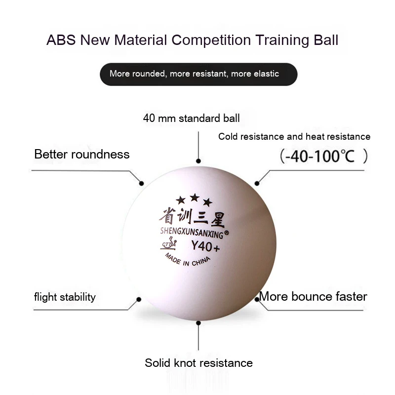 HUIESON Factory Direct Provincial Training Y40+ Professional Multi-ball Training Table Tennis Can Be Distributed Authorized