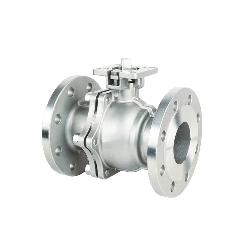 WCB корпус 316 дисковый DN25 150LB фланец шаровой кран