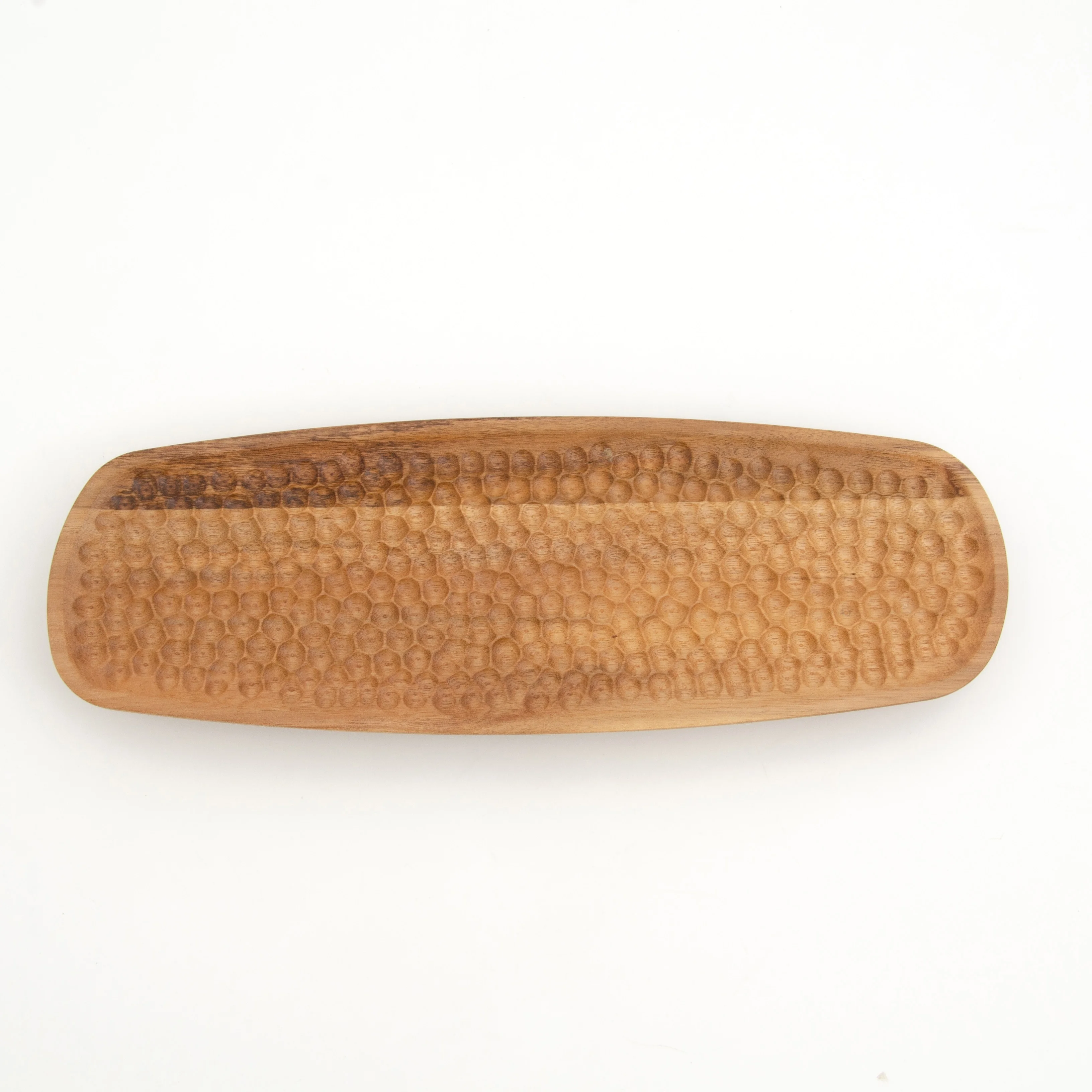 High Quality Wood Luxury Serving Tray Corrosion-Resistant Dustproof Show Tray For Food