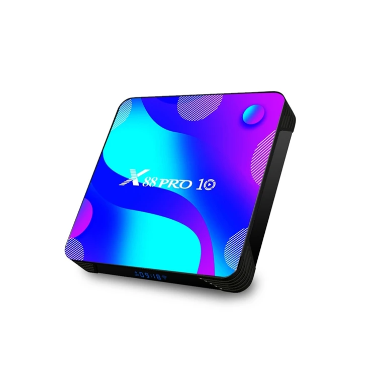 X88 Pro Android Tv Box 2,4g & 5 Гб двухполосный 4k Hd Rk3318 Netzwerk компьютерной приставки к телевизору для Smart Tv