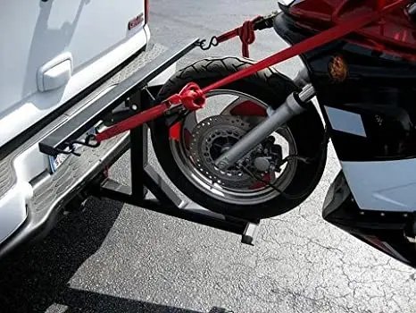Trailer Hitch Carrier Motorcycle Tow Rack Scooter Dolly Hauler Hitch Bracket