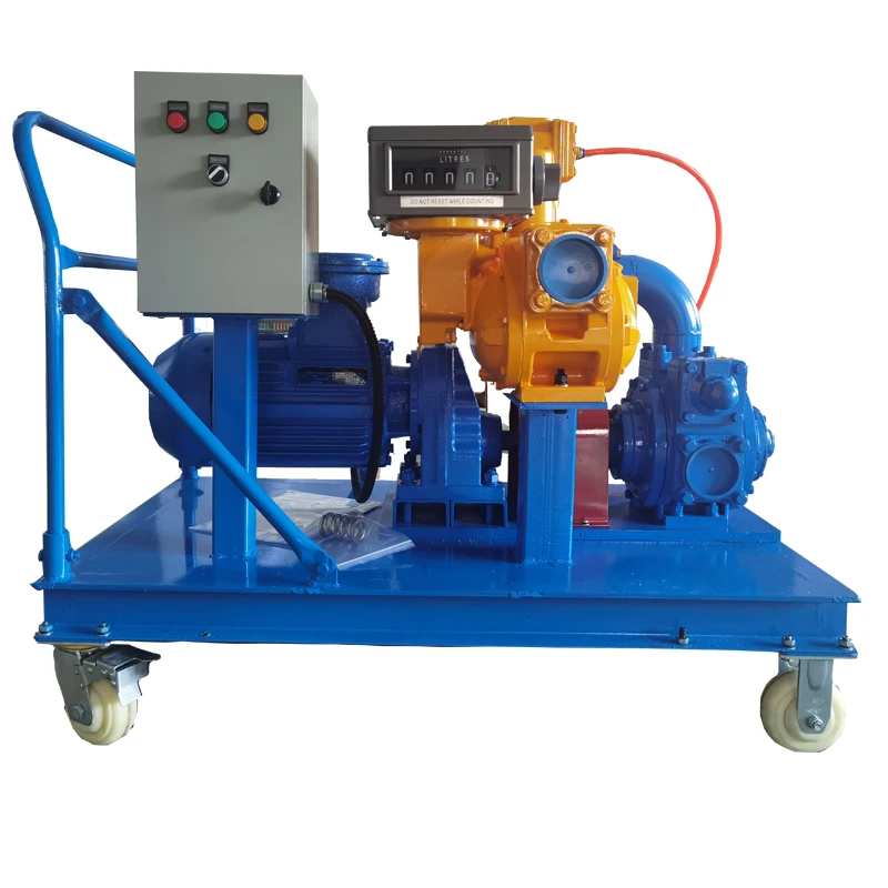 Factory Direct Sales 7.5kw/10hp Fuel Oil Vane Pump Diesel Fuel Dispenser Transfer Pump With Motor