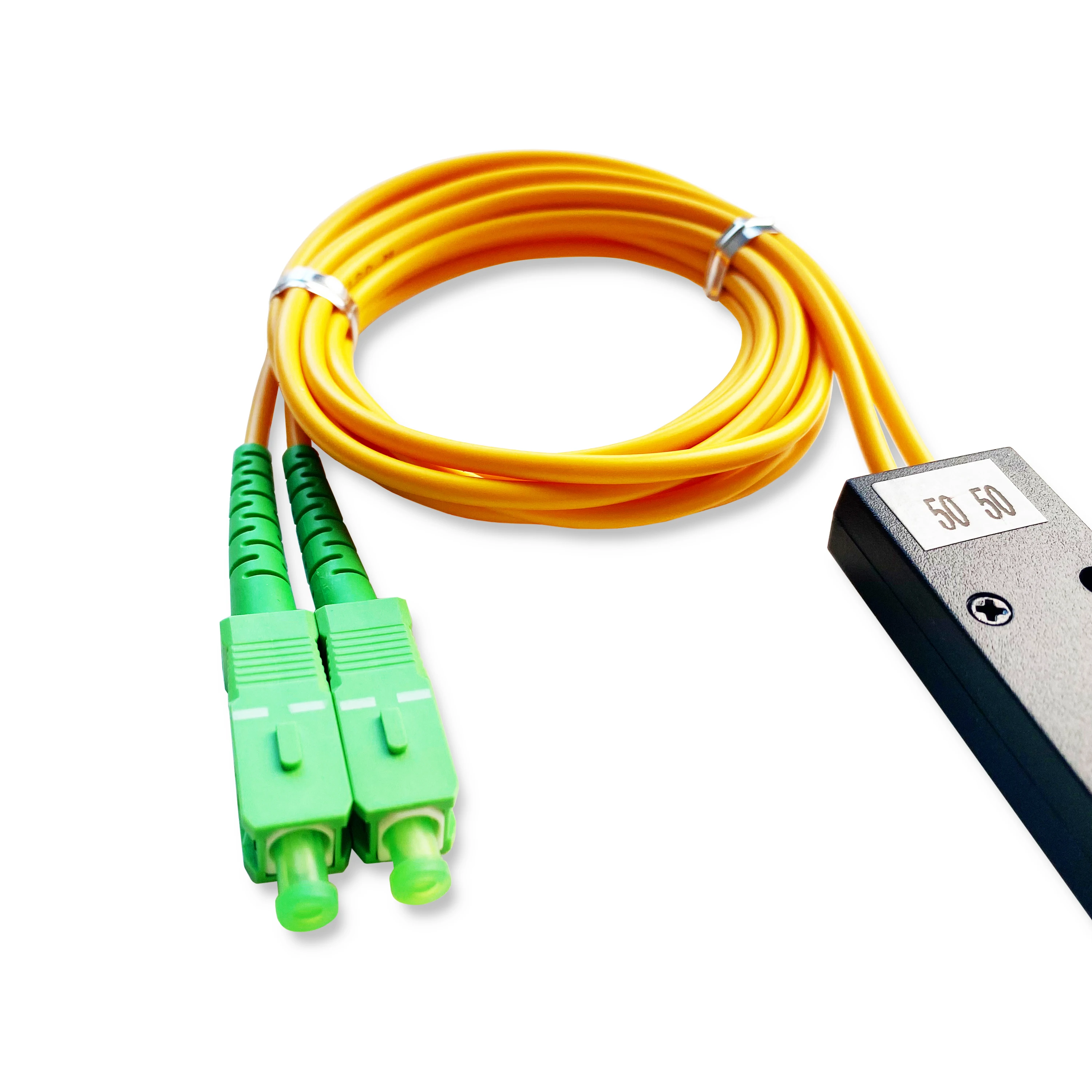 FTTH ABS Box FBT 1x2 Splitter  Fiber Coupler fiber connector Factory supply fiber optical coupler