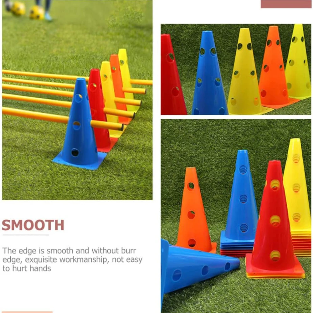 Wholesale Custom Soccer Cones Cheap Price Soccer Accessories Football Training Equipment Colorful Marker Cones