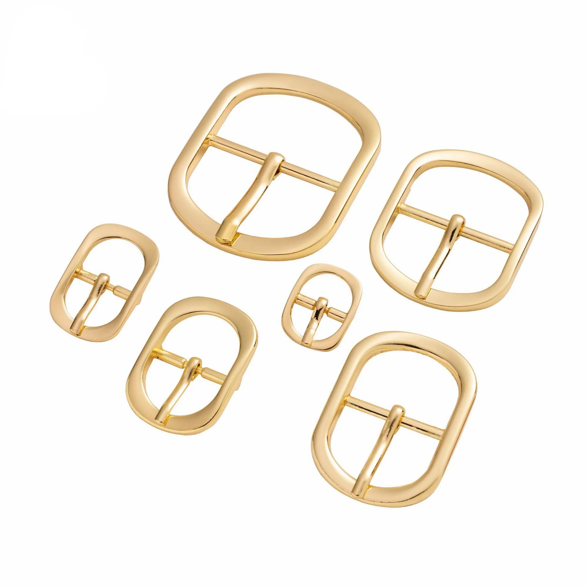 Wholesale Metal Square Buckle Abjust Metal Pin Buckle for Shoe