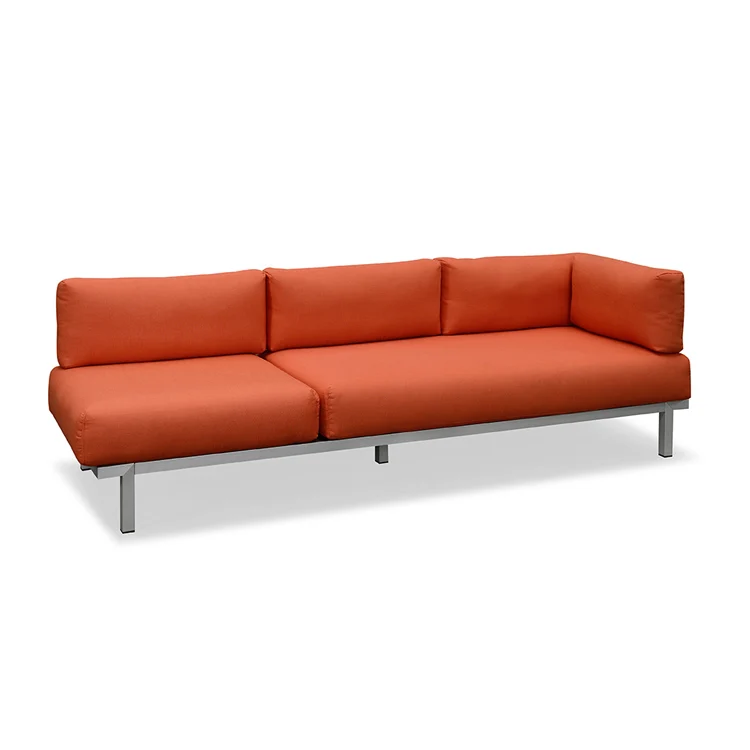 
Stylish colors office scene comfortable aluminum outdoor sofa loose furniture modern 
