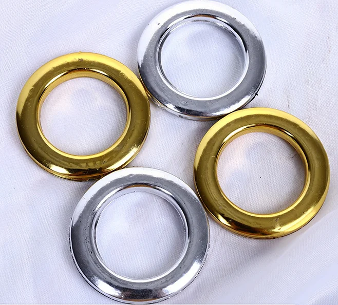 hard strong good quality easy open noiseless eyelet ring grommets for drapery curtain
