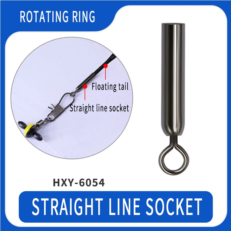 Competitive Price Stopper Head Float Seat Swivel Throw Line Fishing Tackle Accessories
