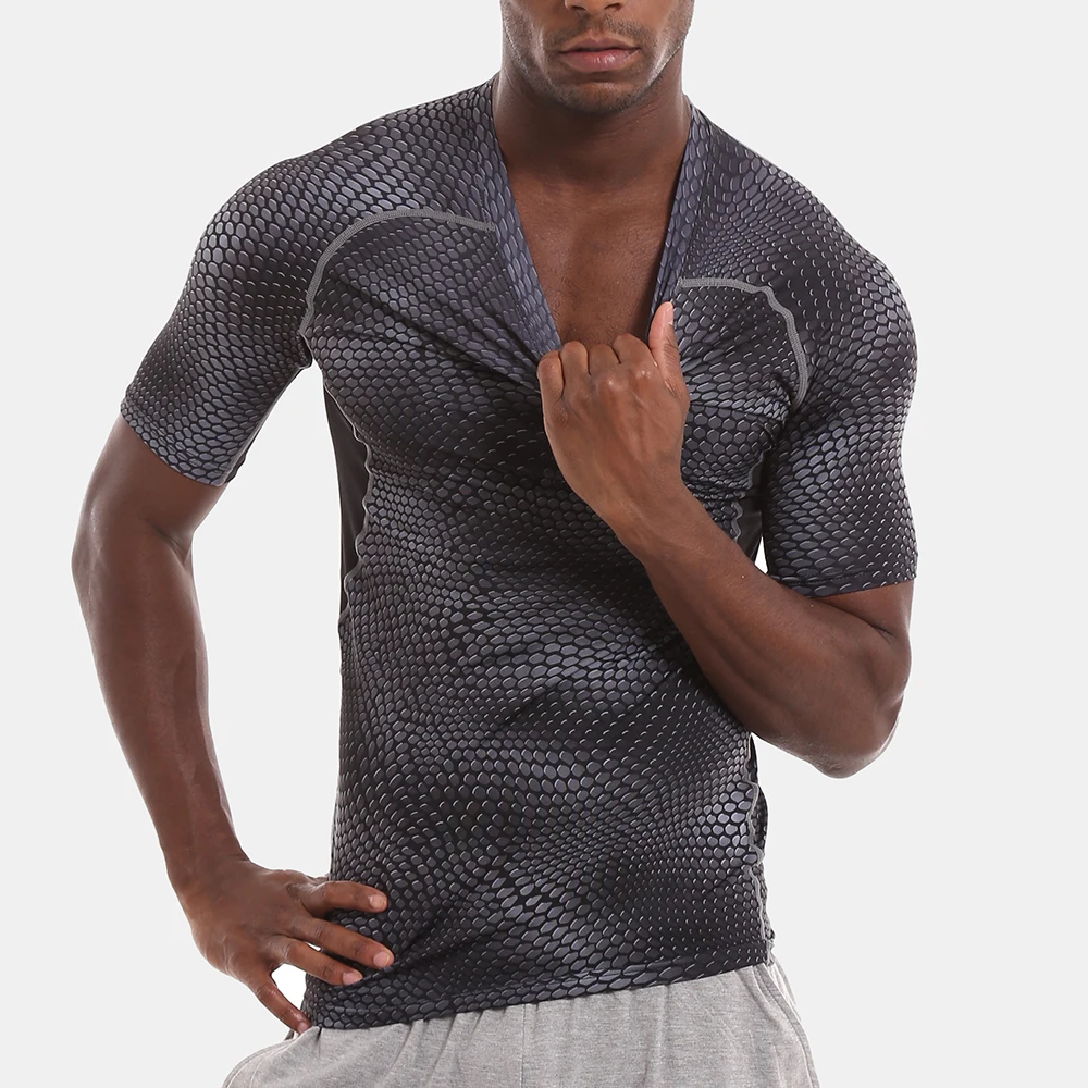 Track suit for men summer shorts sports training quick-drying T-shirt running basketball training sportswear