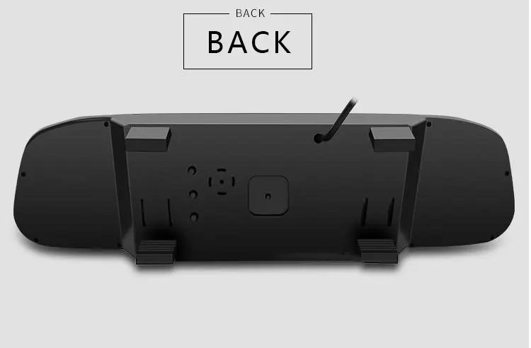 New arrival 4.3'/5' Car reversing aid video rearview mirror camera android 12V 3W  LCD monitor hd Car mirrors