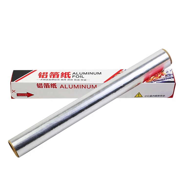 Factory Price Food Grade Kitchen Foil Falcon Foil Paper Aluminum Foil Roll Household Manufacturer