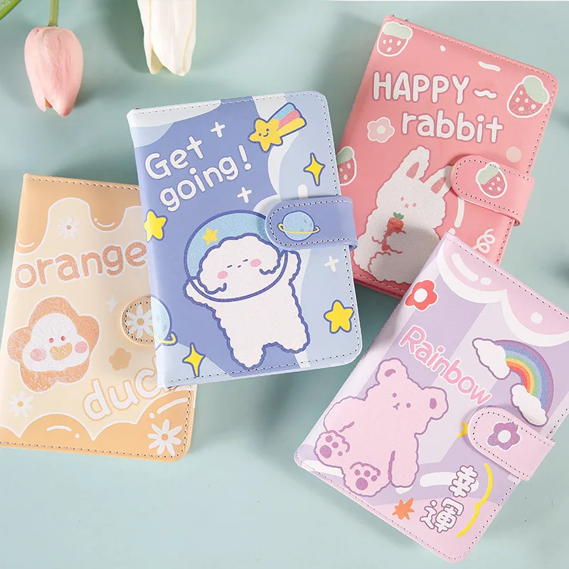 Cute small leather school notebook journal notebook diary notebook