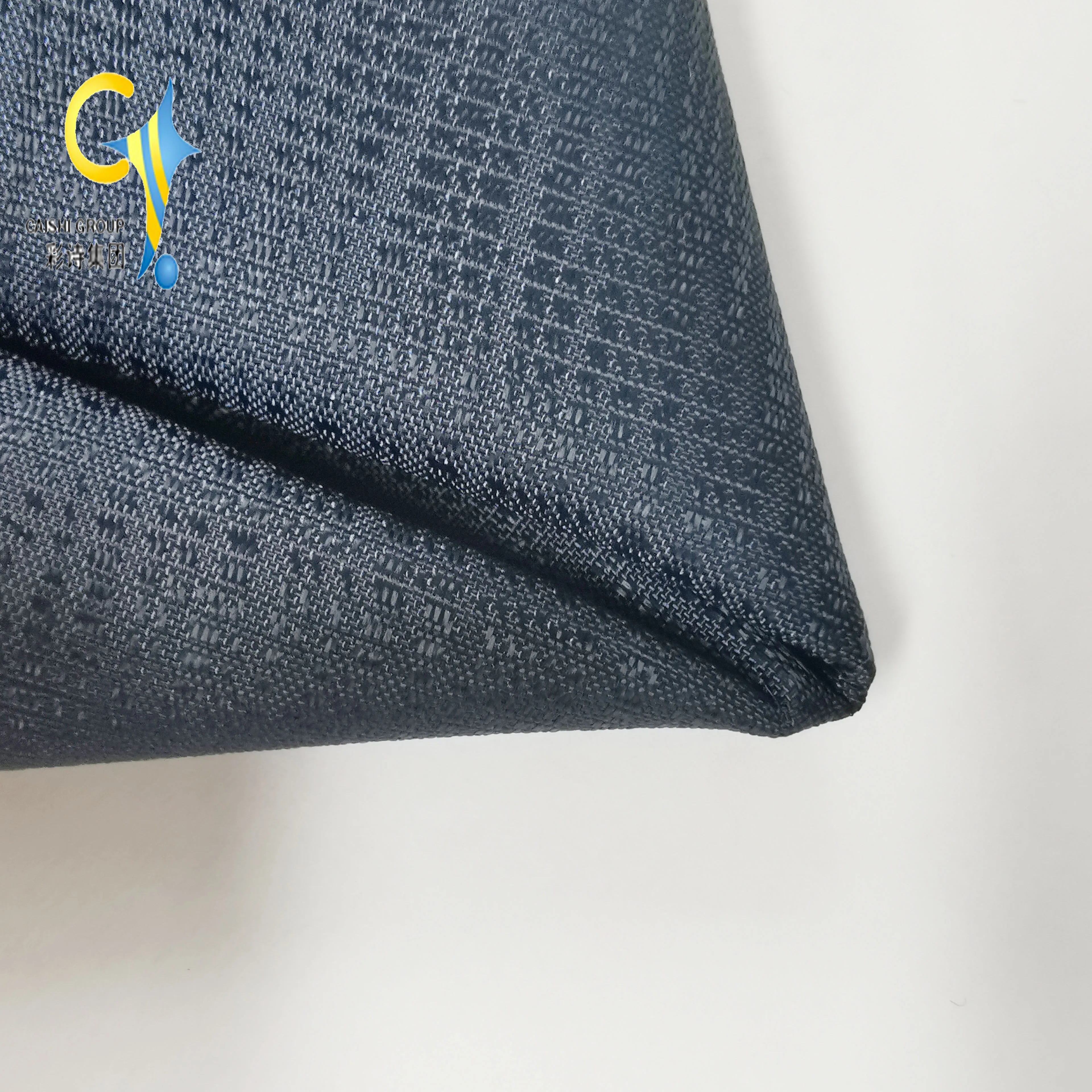 china fabric factory  Jacquard Shining Bark grain with foamed for cover fabric  curtain antependium home textile fabrics