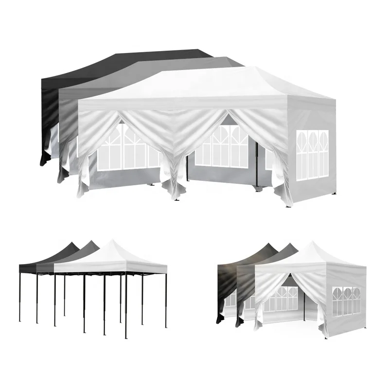 Wholesale Carpa Toldos Awnings Plegable Waterproof Pop up Gazebo Outdoor Canopy Tent 10x20 Foldable 3x6 Folding