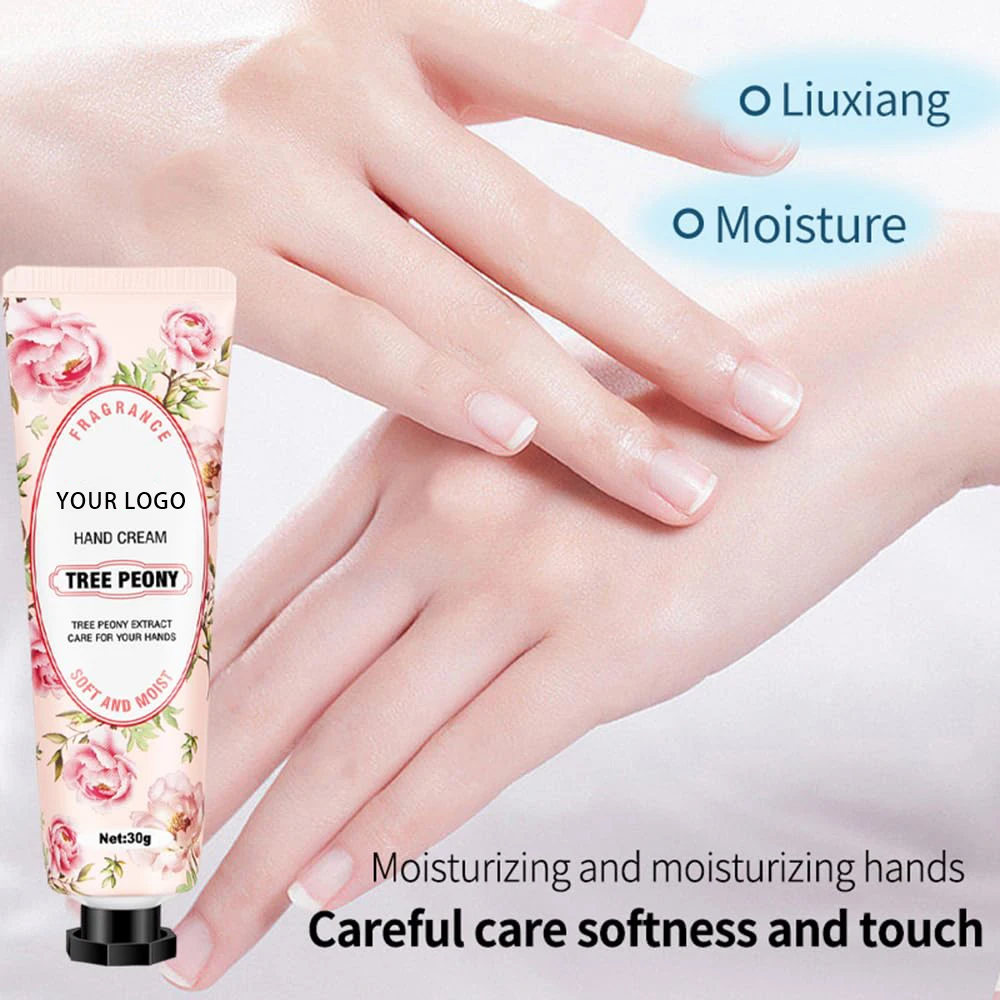 Custom Private Label Mini Natural Organic Flower Shea Butter Honey Whitening Moisturizing Lavender Perfume Hand Cream