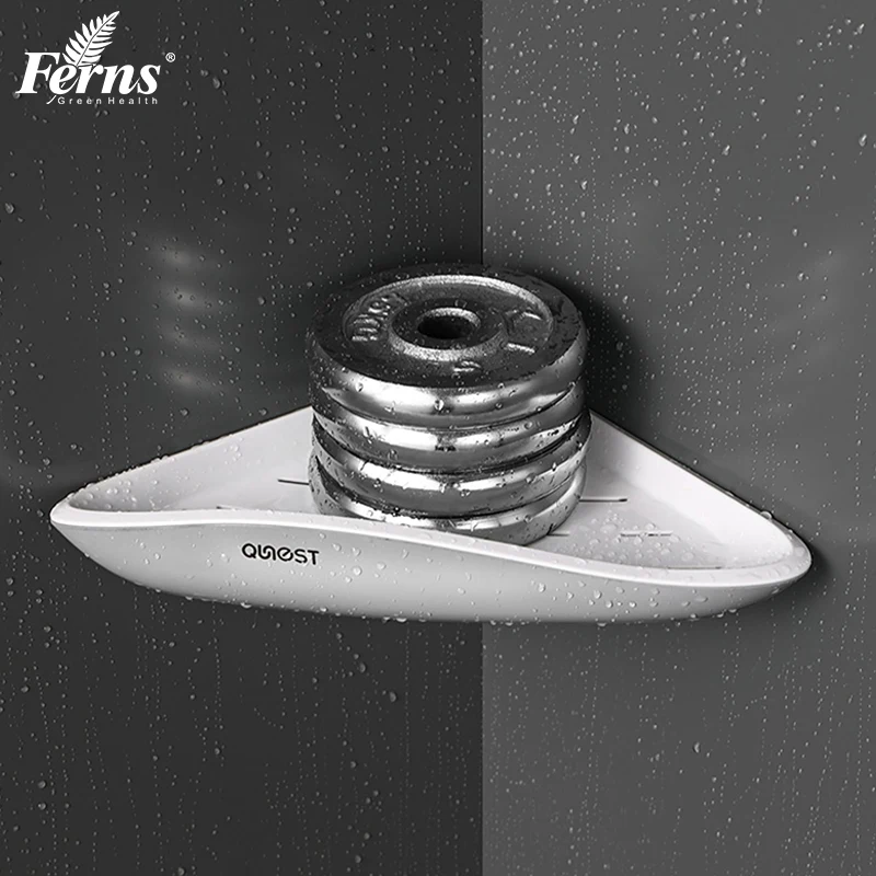 Bathroom Storage Wholesale Shower corner caddy rack Plastic wall hanging bath shelf