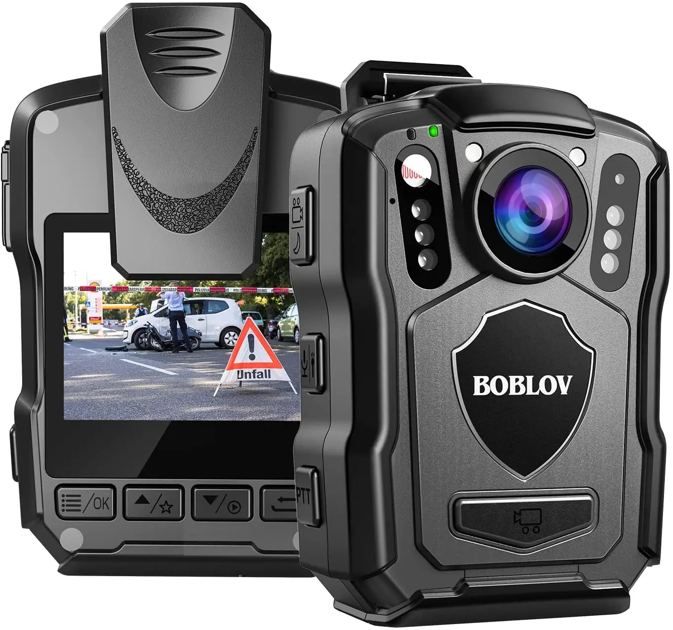 Камера видеонаблюдения Boblov M5 64 ГБ GPS 2K 1440P IP67 ИК Ночное Видение угол обзора 170