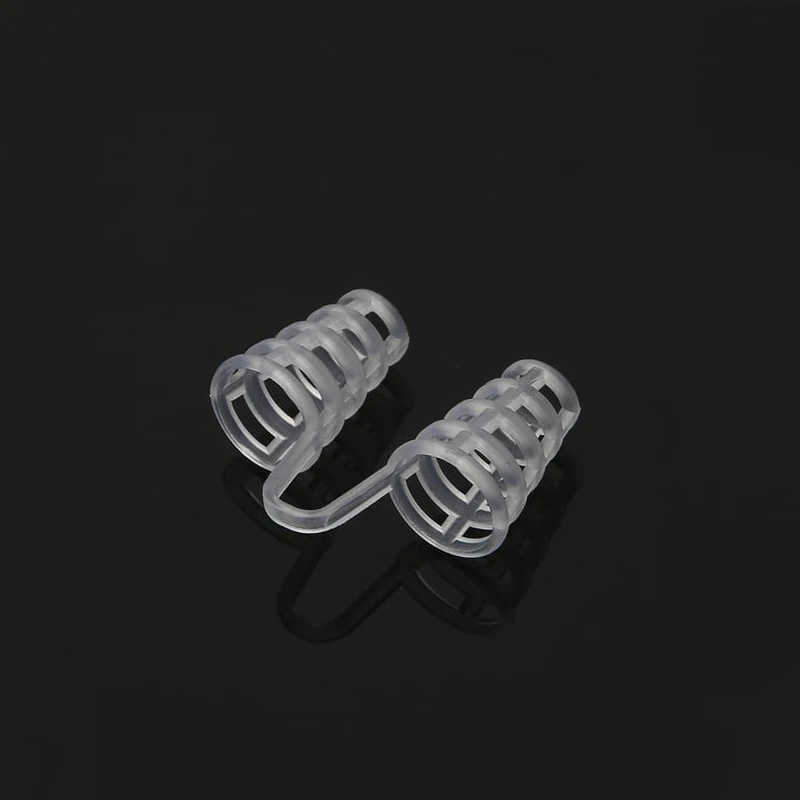 Silicone Rubber Anti-Snoring Device Health Care Nose Plug for Sleep Apnea Anti-Snore Nose Vent Made of Plastic