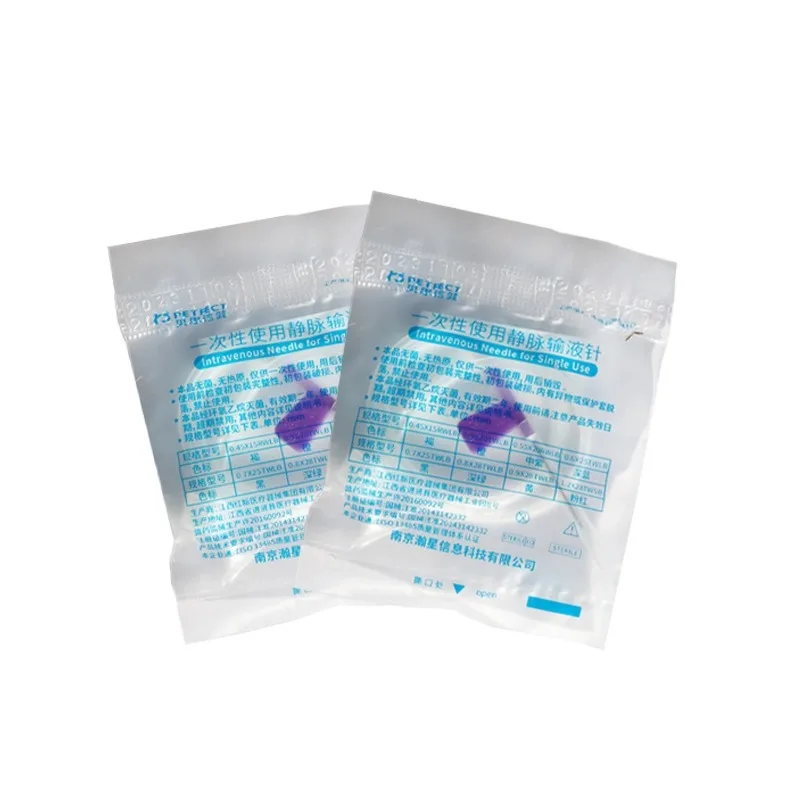 Veterinary infusion professional disposable intravenous infusion needle nutrition infusion set with needle for animal use