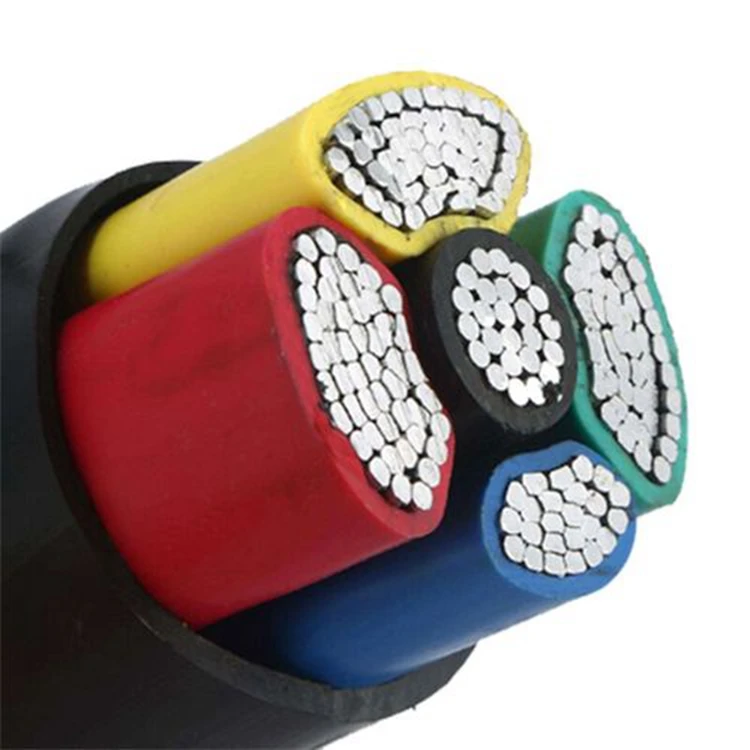 Armored Cable VLV22 0.6/1KV Multi-core Aluminum Conductor Stranded Polyvinyl Chloride PVC SWA Insulated Power Cable
