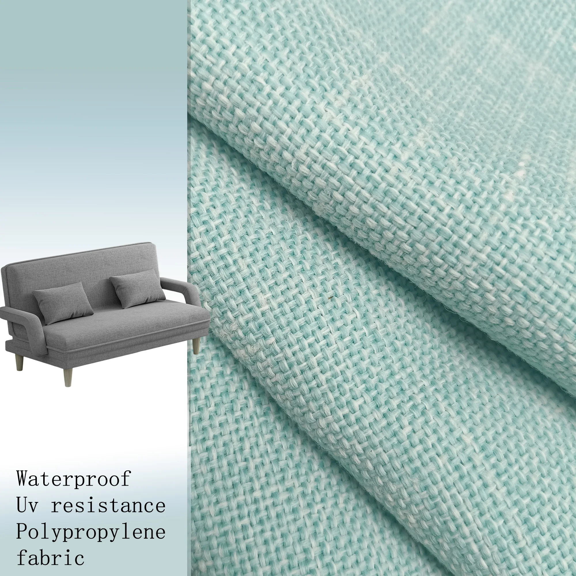 outdoor olefin fabric dyeing blackout fabric upholstered cushion eco-friendly natural fabric