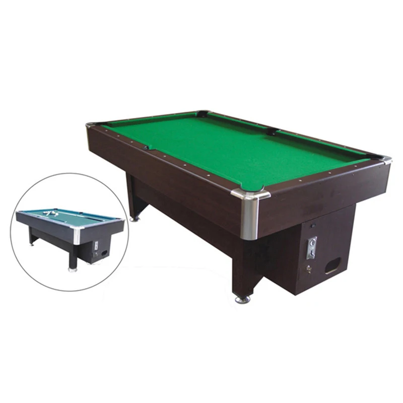 Guanque High Quality 7ft 8ft 9ft Coin Operating Billiard Pool Table
