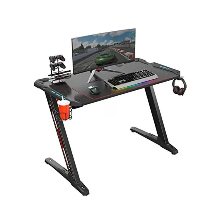 Computer Chair Ergonomic Office Adjustable Gaming Table With Height Adjuster Mechanism L-Shaped Drafting Desk