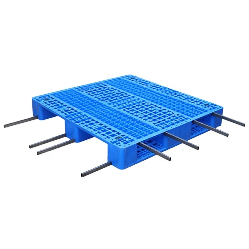 Производитель пластиковых поддонов, сверхпрочная сетка HDPE 3 Runner, открытая платформа, пластиковые поддоны для склада, многоразовые усиленные поддоны