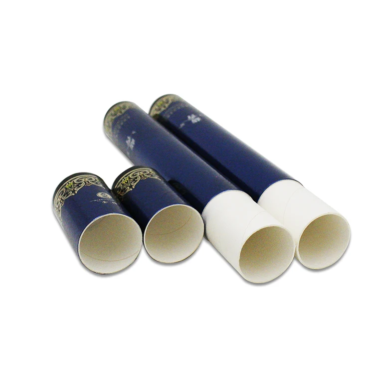 
Cardboard Cylinder Box Packaging Buddhism Sandalwood Gift Boxes 