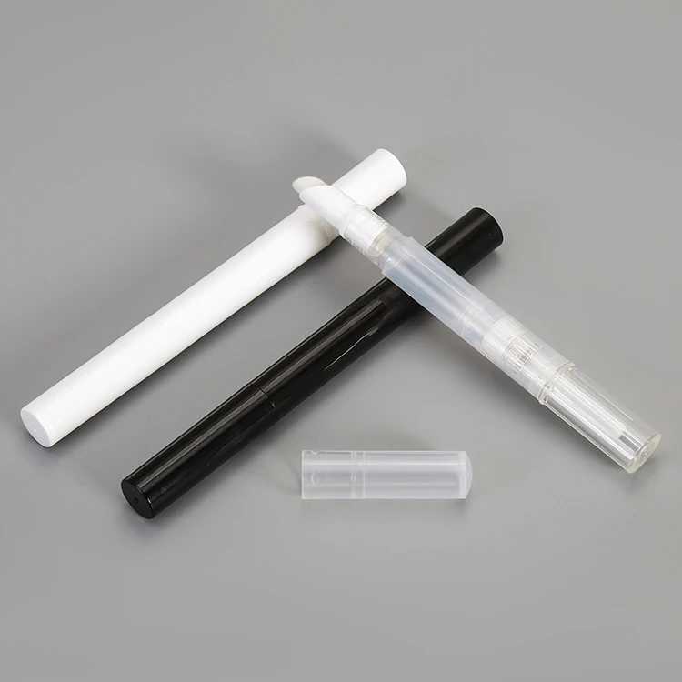 2ml Cuticle Nutrition Oil Empty Package Cosmetic Twist Pen with brush Lip gloss pen