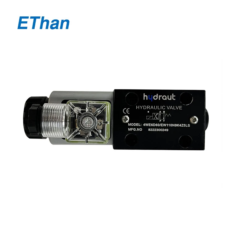 High Pressure Dc Plug-in Connector 4WE6 Rexroth Hydraulic Solenoid Directional Valves