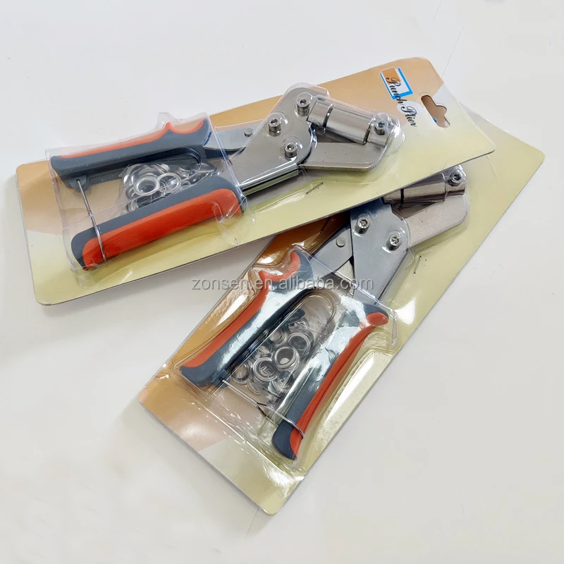 New Arrival Metal Eyelet Setting Tools Handheld Punch Plier For 10mm Eyelelt Grommets