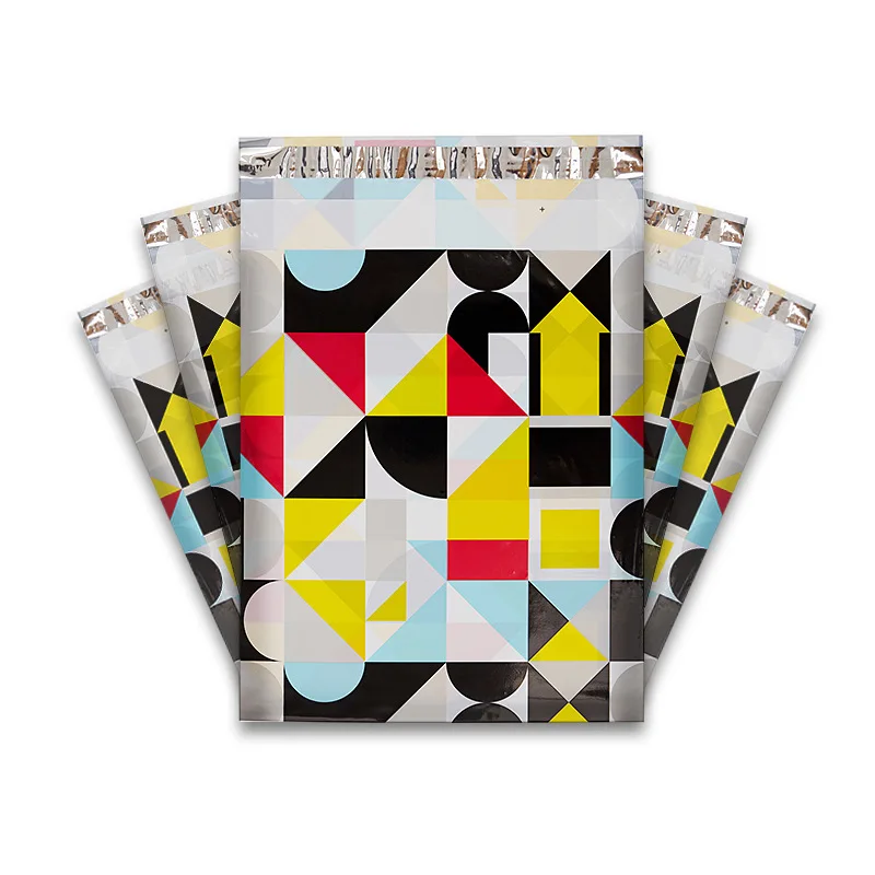 Custom print logo postal envelope plastic clothing package shipping mailing bags branded polybag