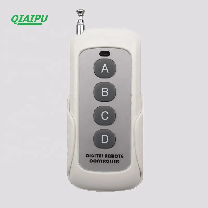 Новый 433,92 МГц 4 кнопки длинный диапазон беспроводной Радиочастотный пульт дистанционного управления передатчика AK-1000-4F