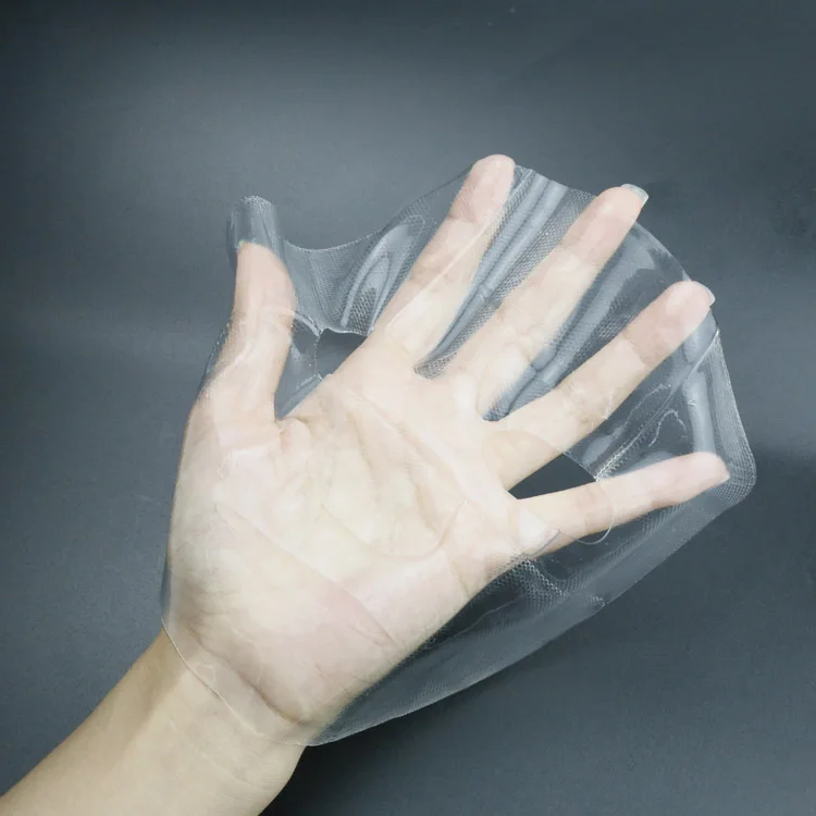 OEM Wholesale Seaweed Sheet Mask With 4 Kinds Of Seaweed Extract Hyaluronic Acid Super Hydrating Transparent Facial Mask